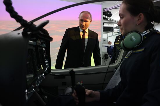 Russia Putin Military Aviation School