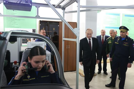 Russia Putin Military Aviation School