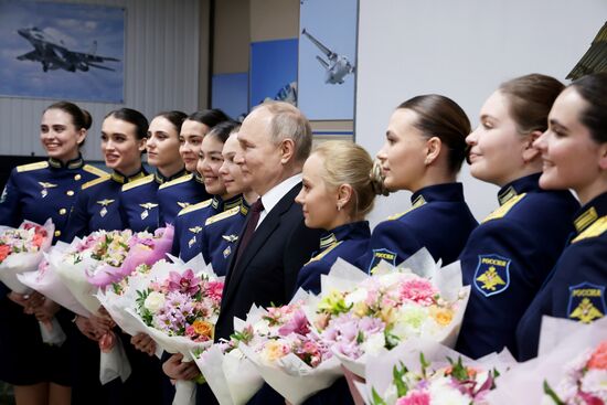 Russia Putin Military Aviation School