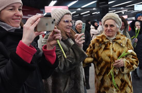 Russia Women’s Day Metro