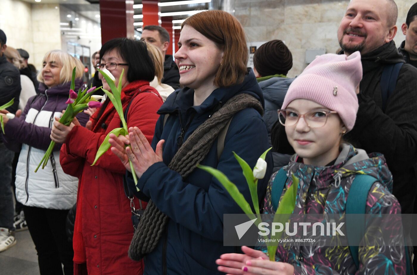Russia Women’s Day Metro