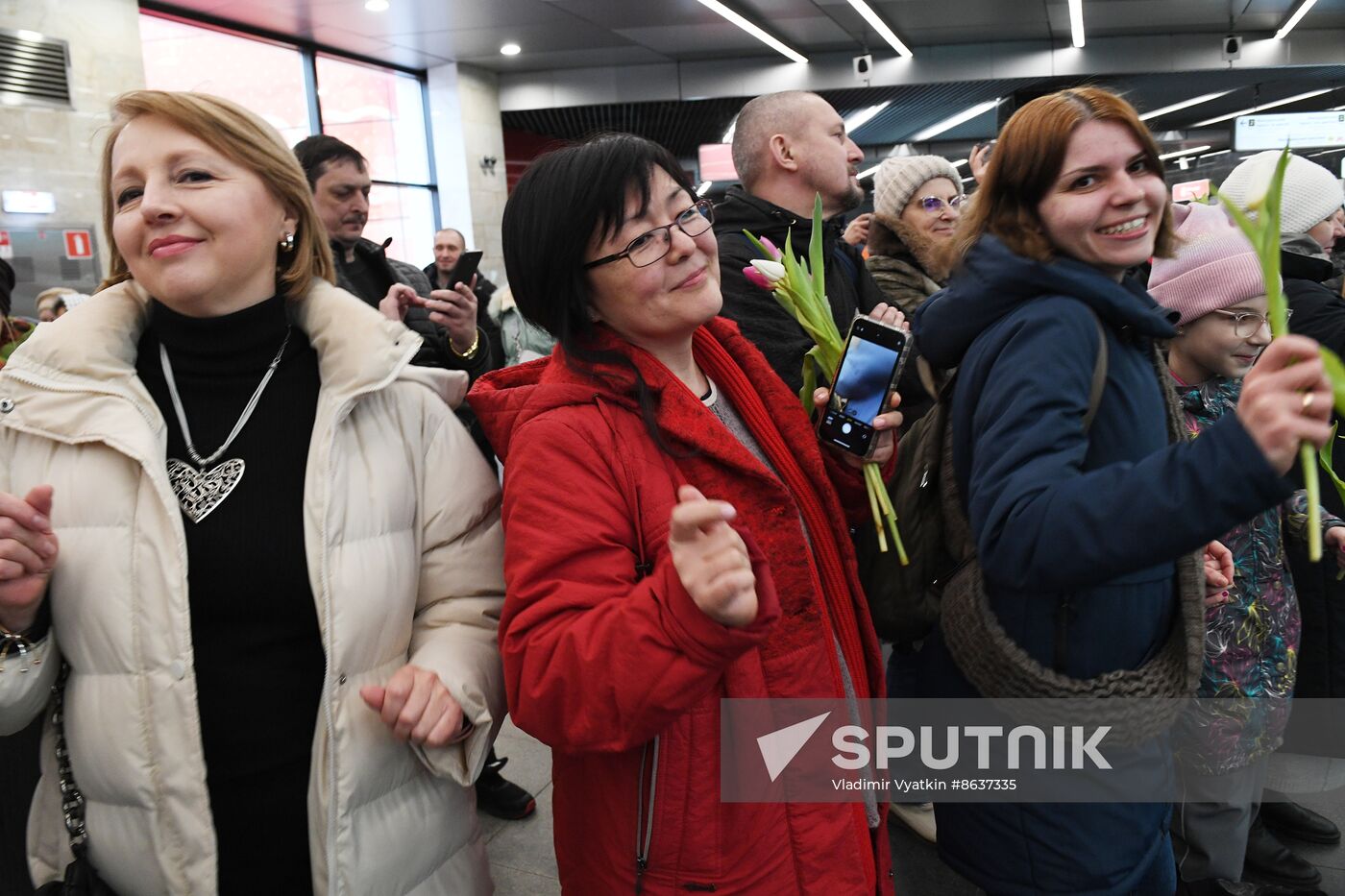 Russia Women’s Day Metro