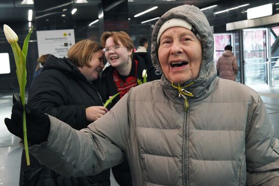 Russia Women’s Day Metro