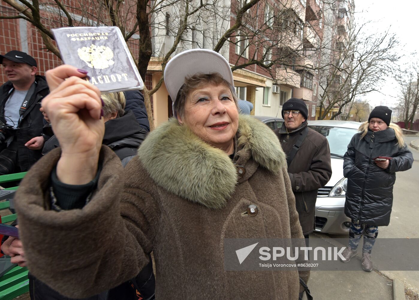 Russia DPR Presidential Election Early Voting