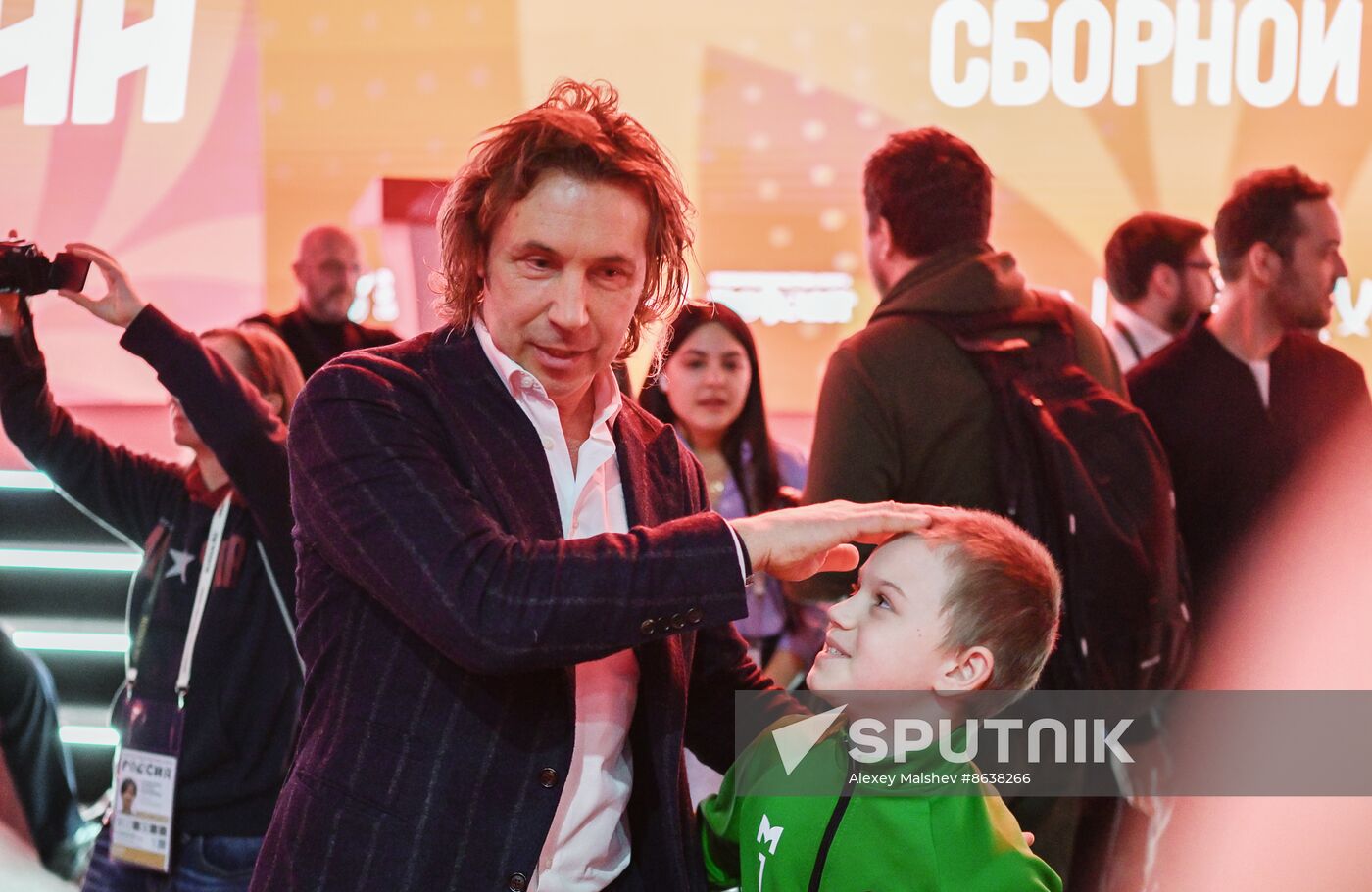 RUSSIA EXPO. Presentation of the Russian national football team's new uniform