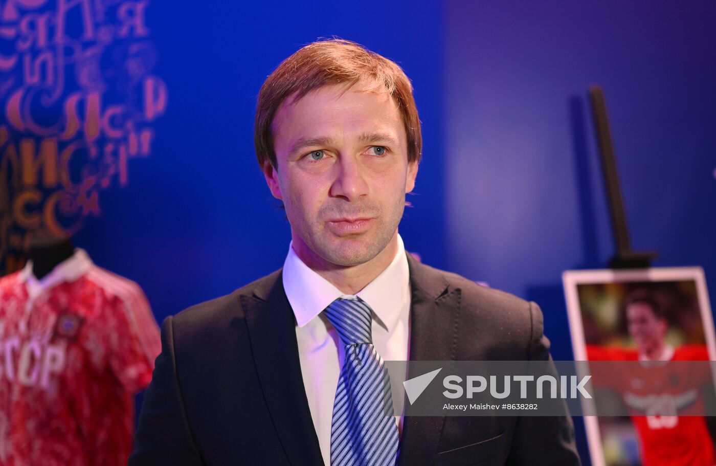 RUSSIA EXPO. Presentation of the Russian national football team's new uniform