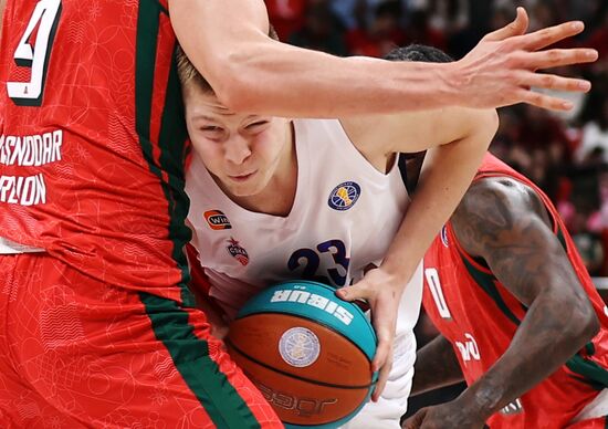 Russia Basketball United League Lokomotiv-Kuban - CSKA