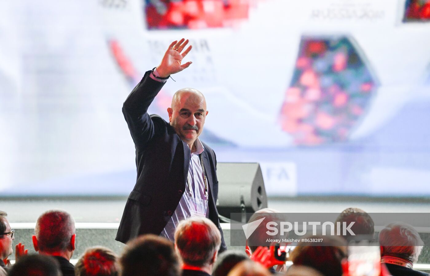 RUSSIA EXPO. Presentation of the Russian national football team's new uniform