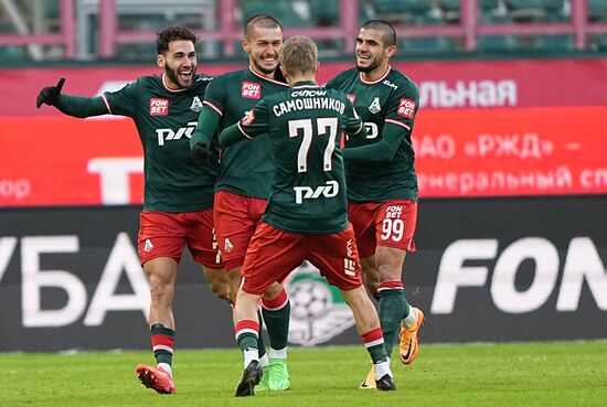 Russia Soccer Premier-League Lokomotiv - Sochi