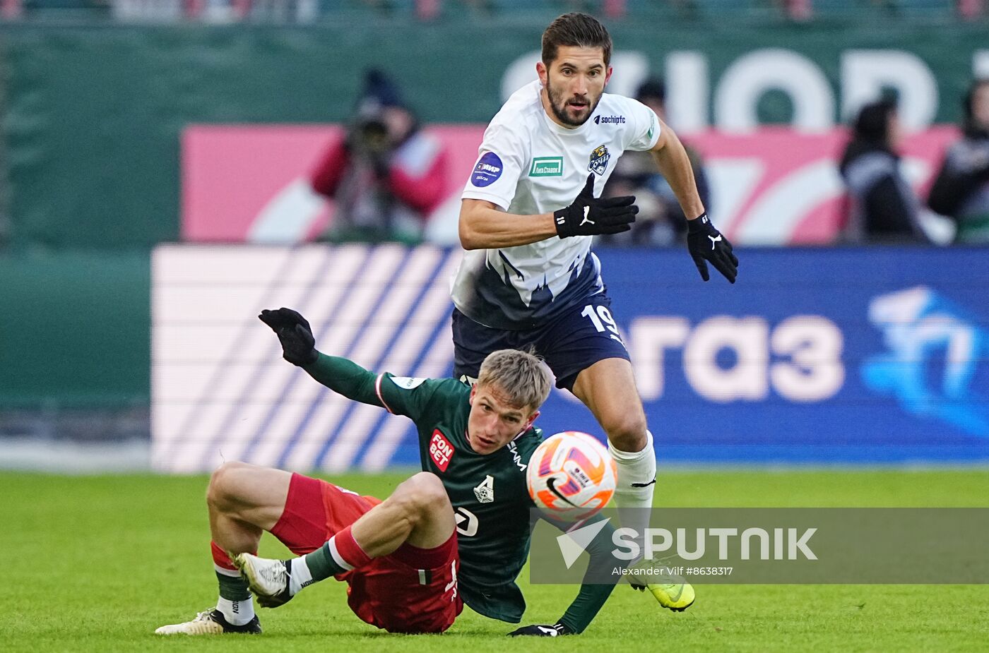 Russia Soccer Premier-League Lokomotiv - Sochi