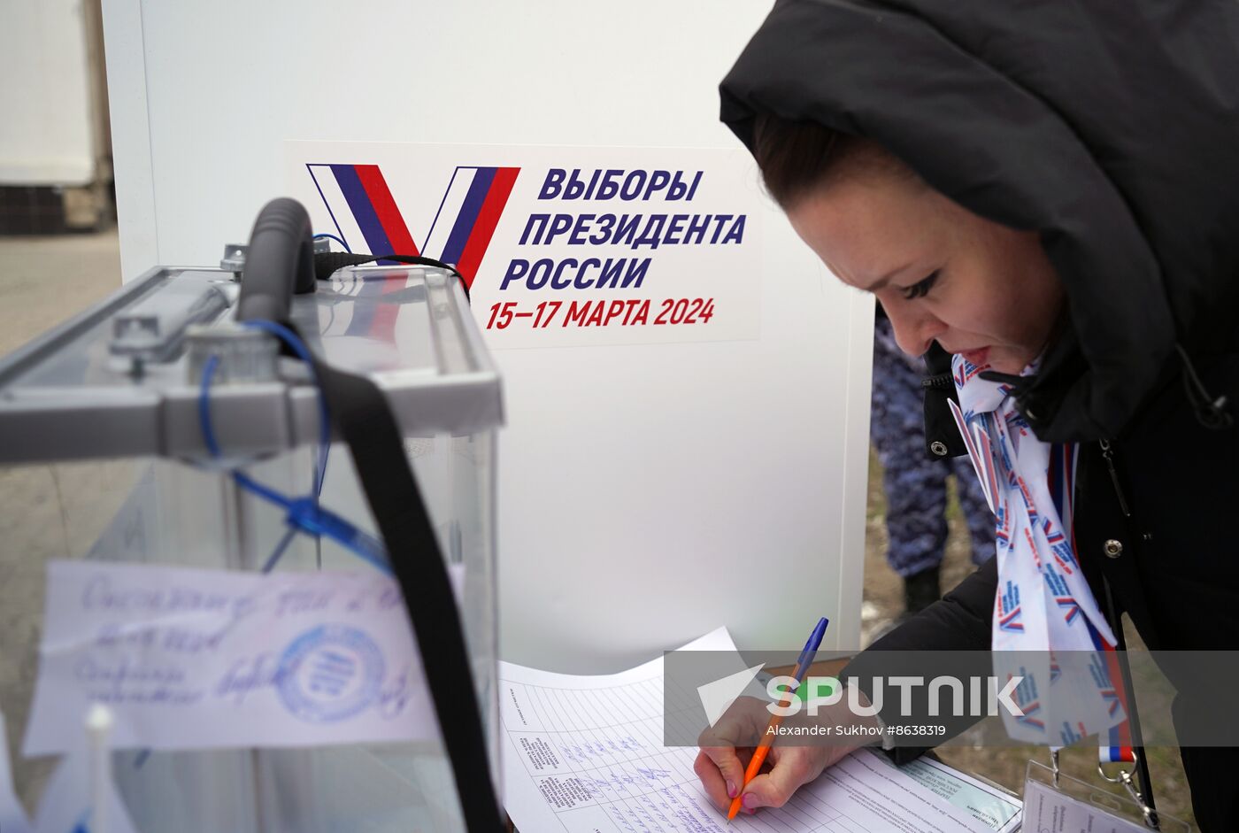 Russia DPR Presidential Election Early Voting