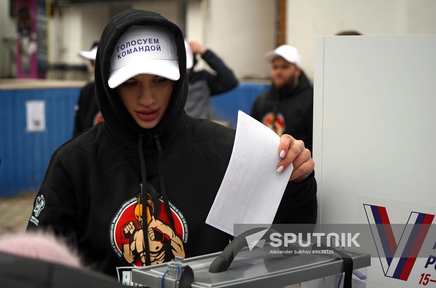 Russia DPR Presidential Election Early Voting