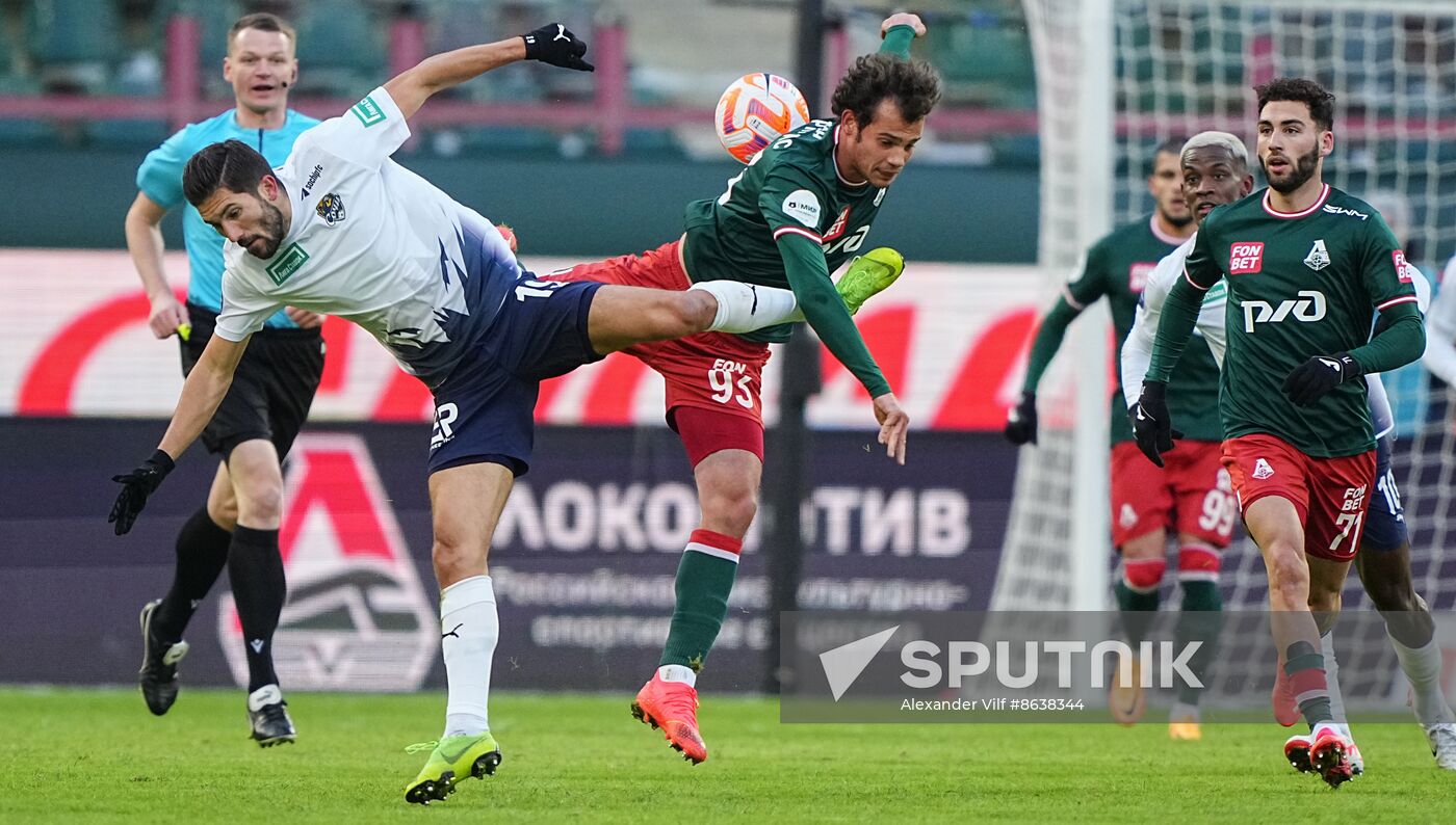 Russia Soccer Premier-League Lokomotiv - Sochi