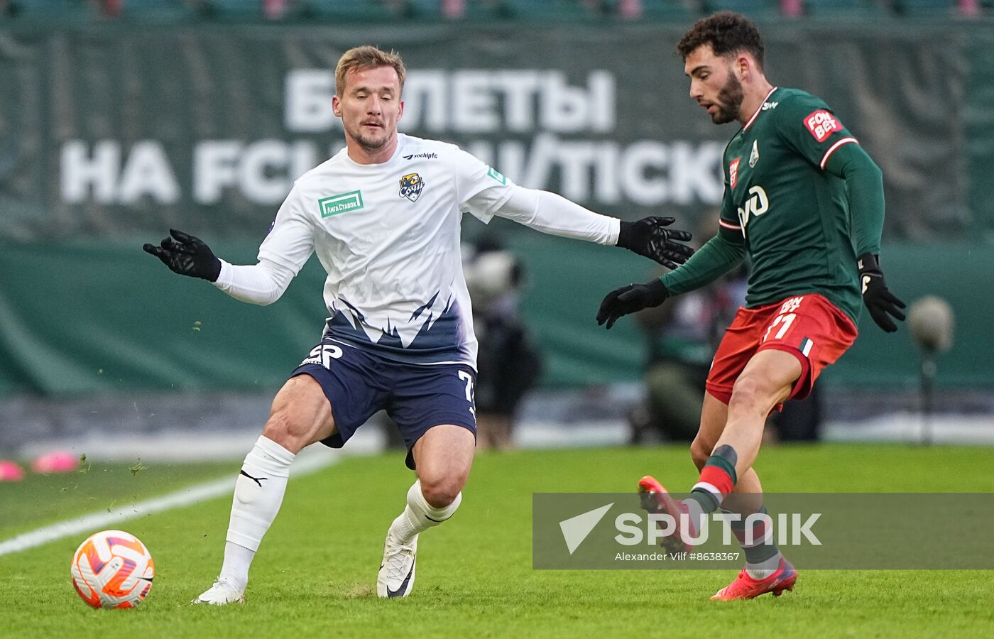 Russia Soccer Premier-League Lokomotiv - Sochi