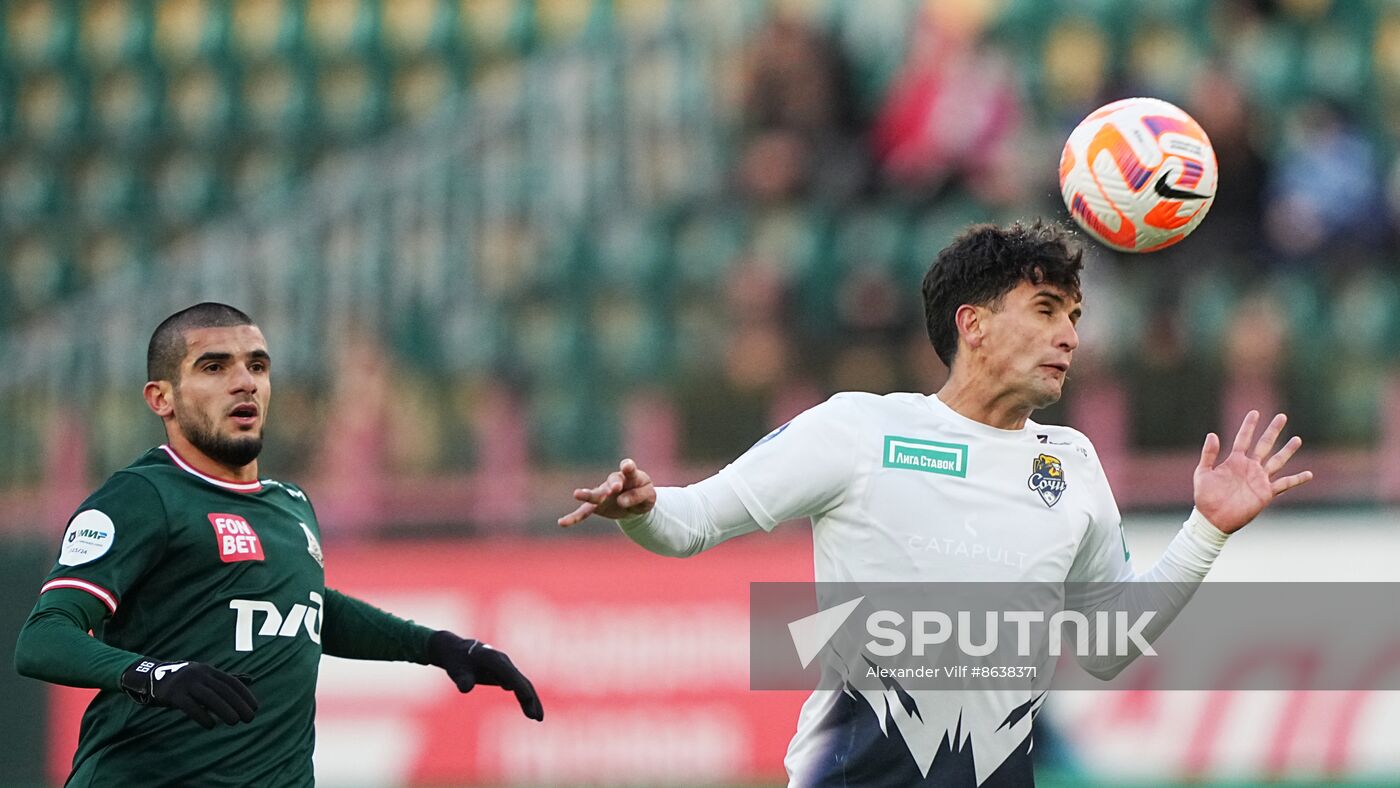 Russia Soccer Premier-League Lokomotiv - Sochi
