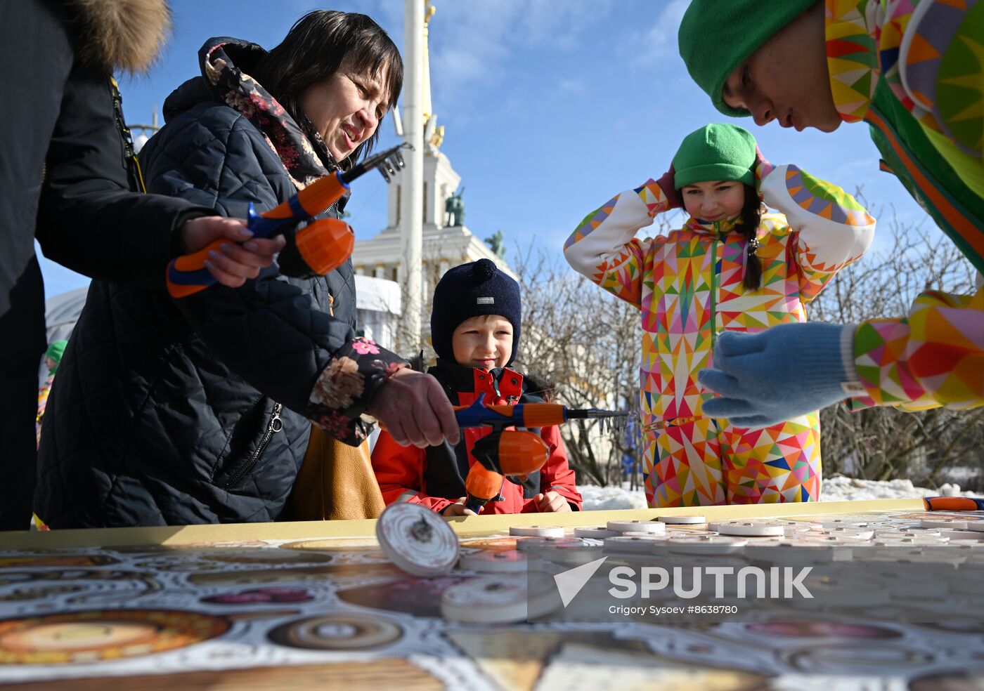 Russia EXPO. Maslenitsa (Pre-Lent Week). Day one