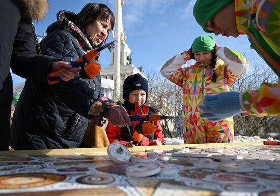 Russia EXPO. Maslenitsa (Pre-Lent Week). Day one