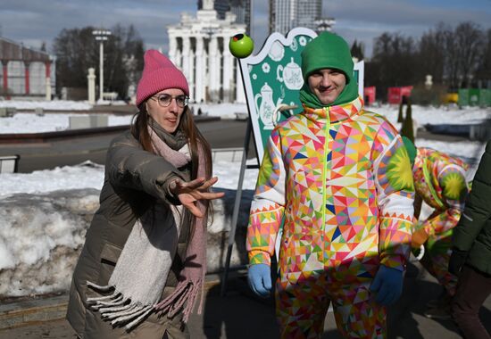 Russia EXPO. Maslenitsa (Pre-Lent Week). Day one