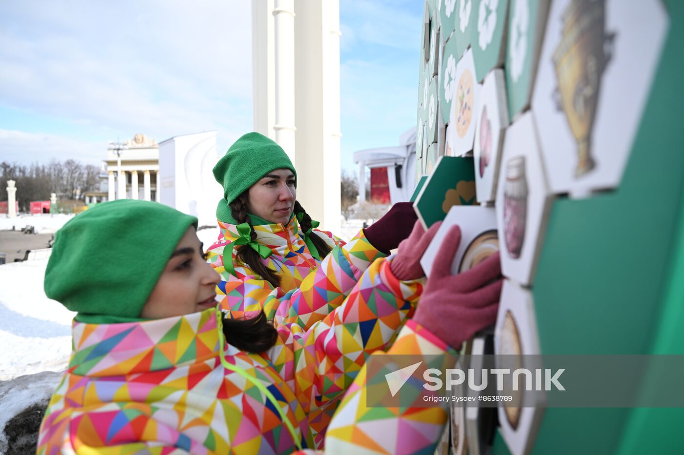 Russia EXPO. Maslenitsa (Pre-Lent Week). Day one