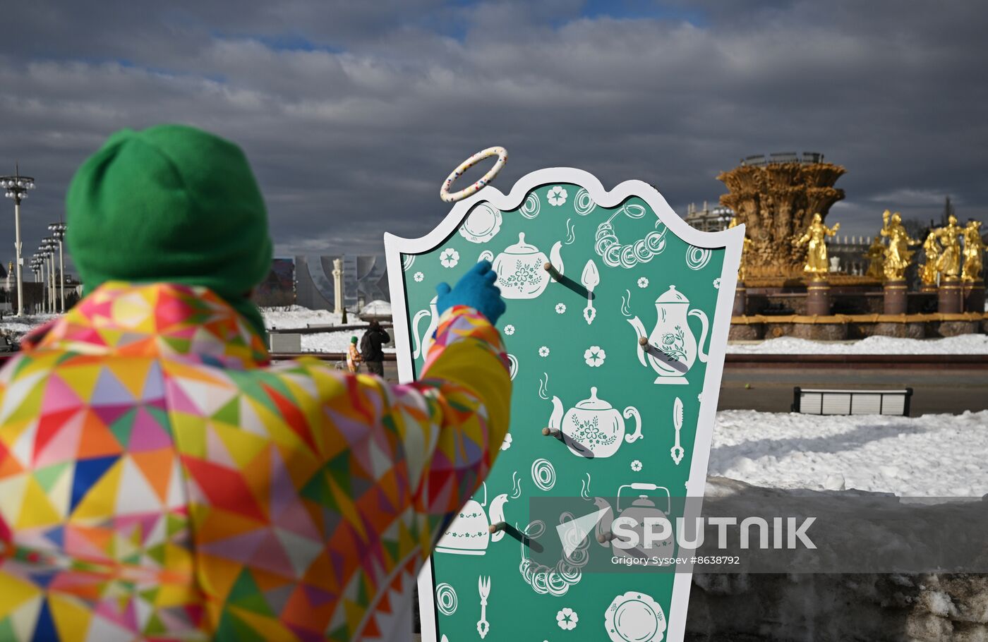 Russia EXPO. Maslenitsa (Pre-Lent Week). Day one