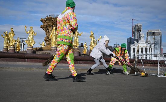 Russia EXPO. Maslenitsa (Pre-Lent Week). Day one