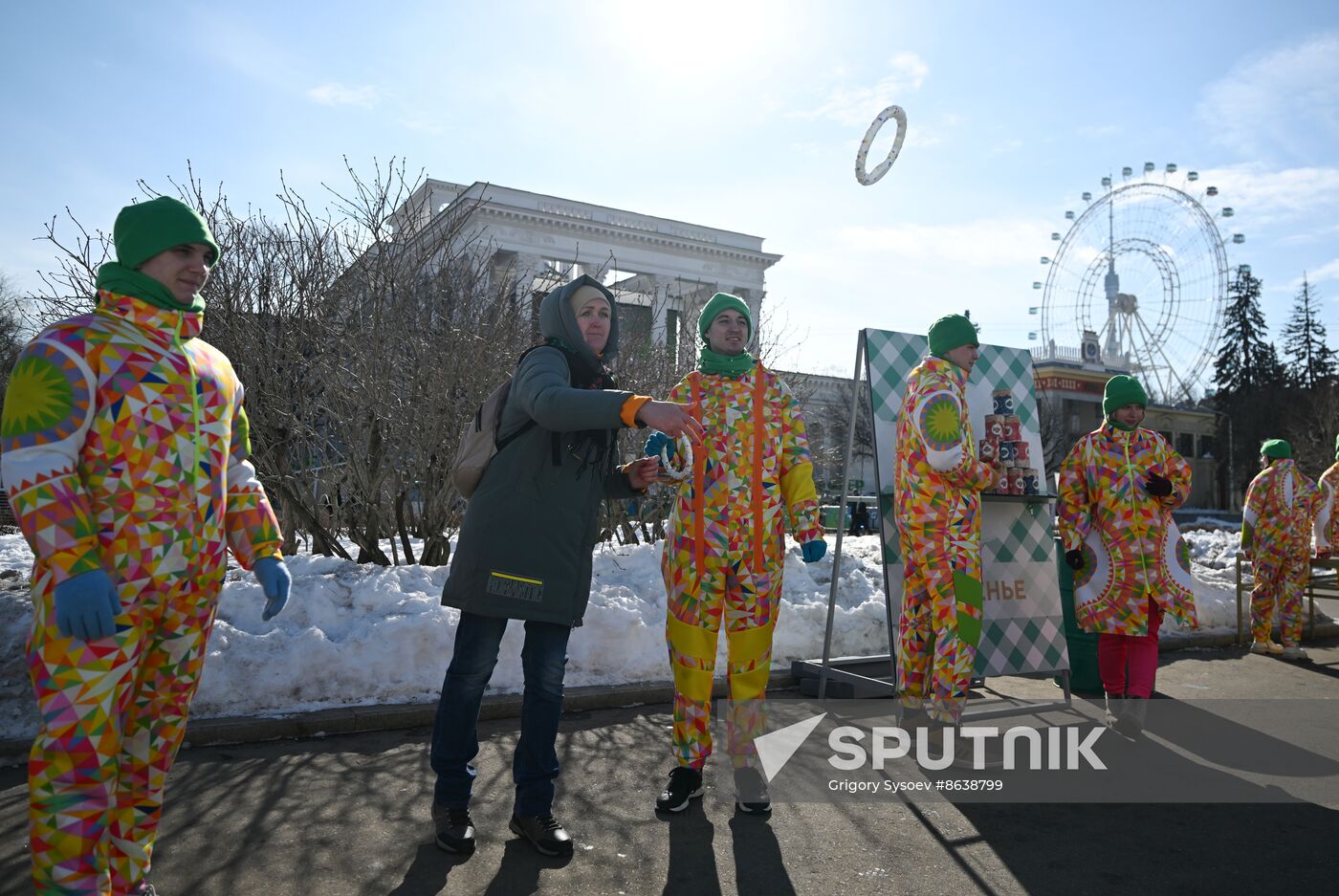 Russia EXPO. Maslenitsa (Pre-Lent Week). Day one