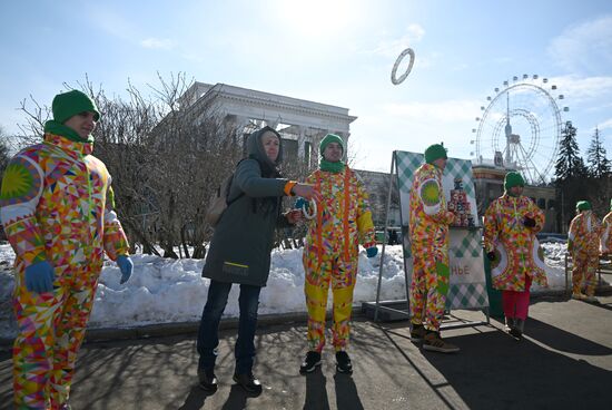 Russia EXPO. Maslenitsa (Pre-Lent Week). Day one