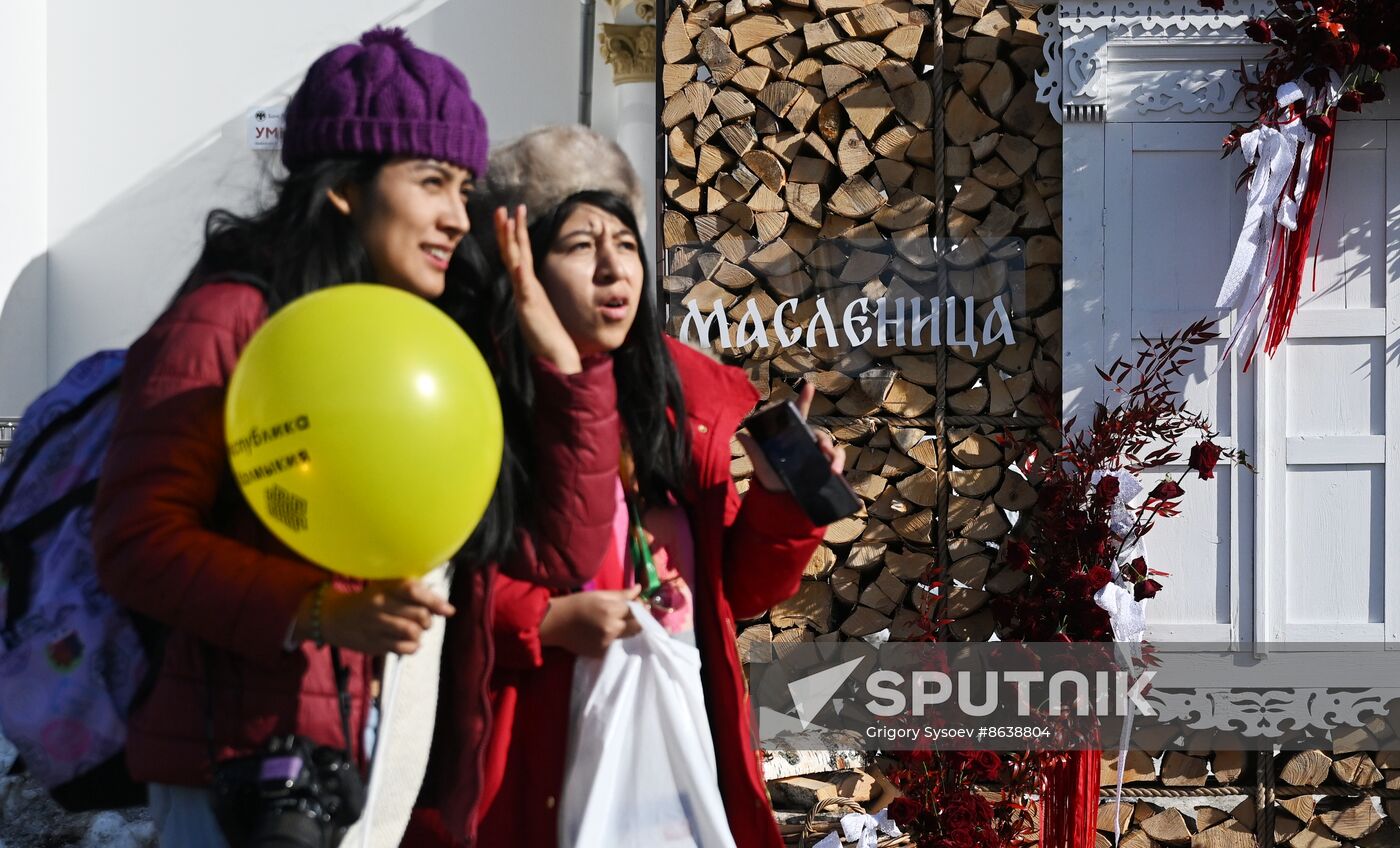 Russia EXPO. Maslenitsa (Pre-Lent Week). Day one