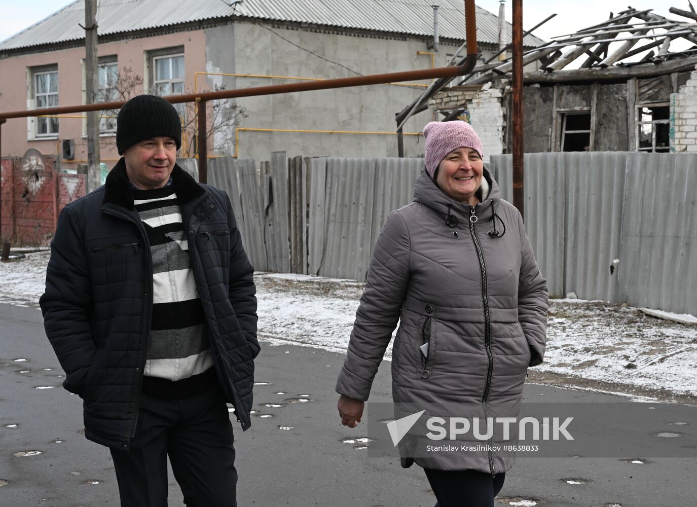 Russia LPR Presidential Election Early Voting