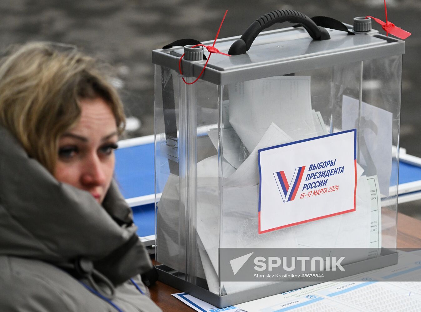 Russia LPR Presidential Election Early Voting