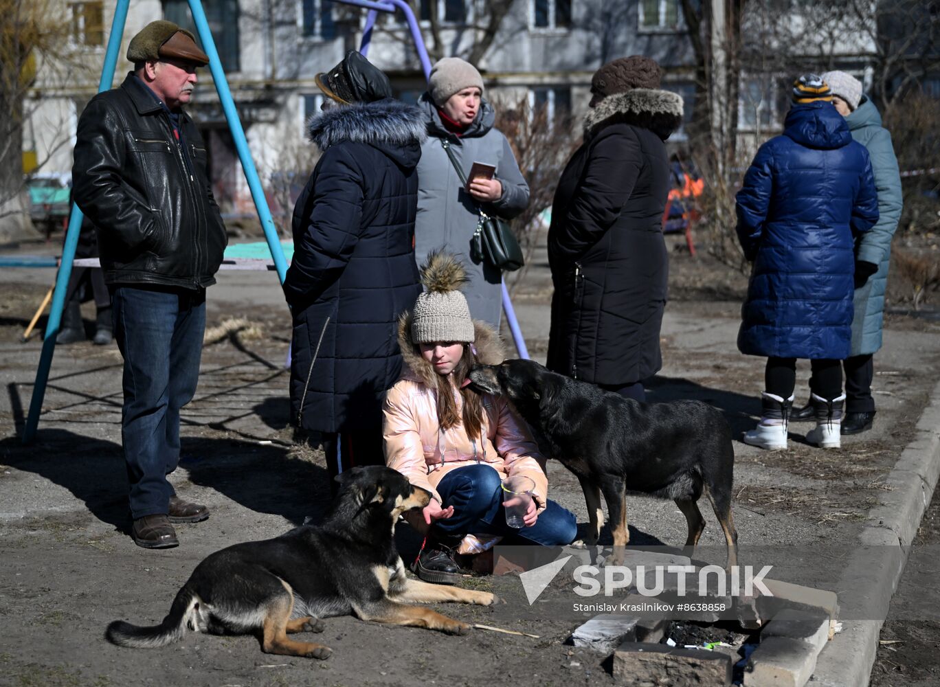 Russia LPR Presidential Election Early Voting