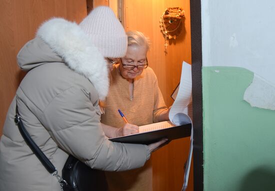 Russia DPR Presidential Election Early Voting