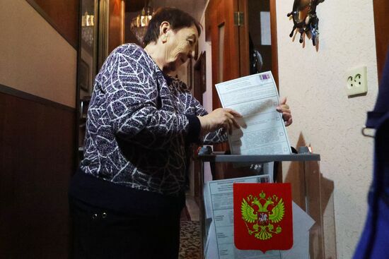 Russia Presidential Election Early Voting