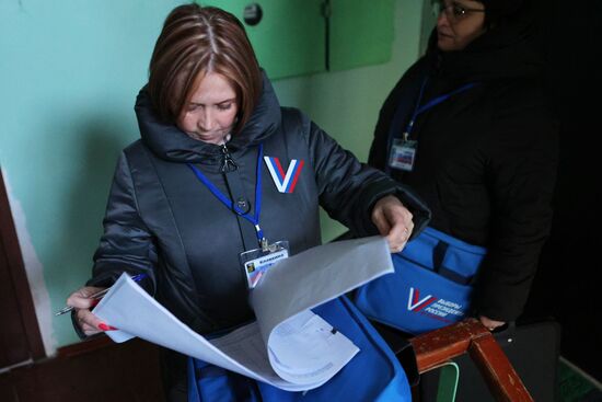 Russia Presidential Election Early Voting