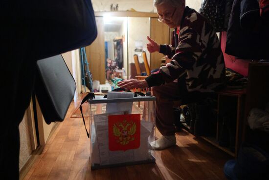 Russia Presidential Election Early Voting