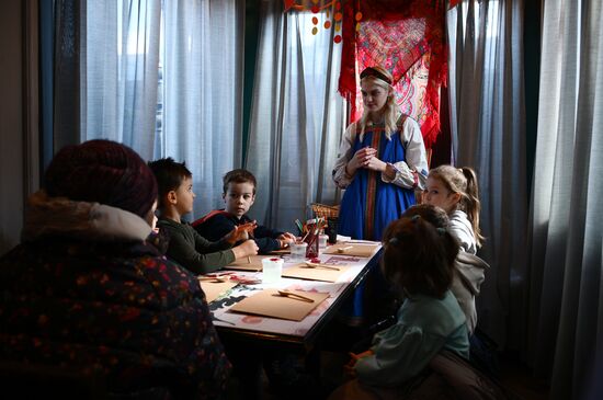 Russia Maslenitsa Celebration