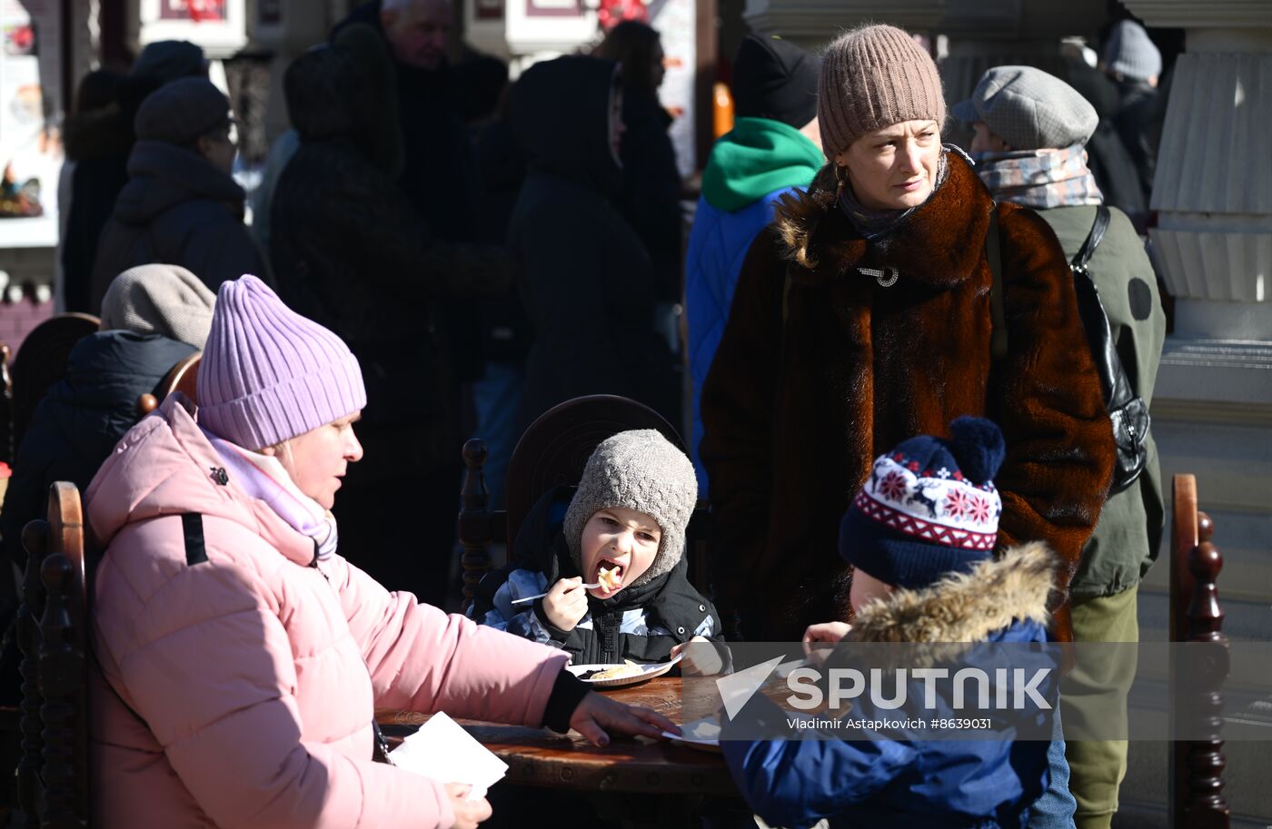 Russia Maslenitsa Celebration