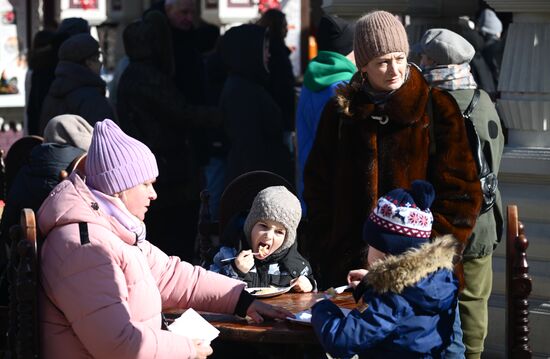 Russia Maslenitsa Celebration