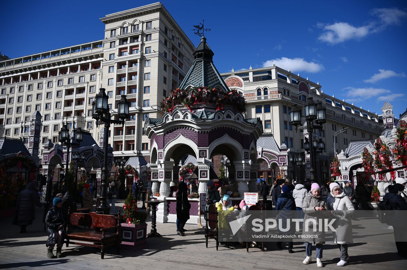 Russia Maslenitsa Celebration