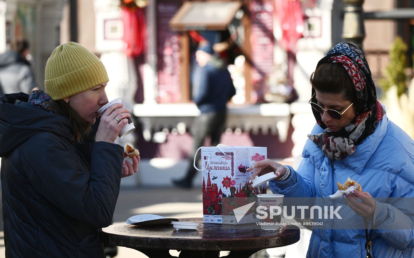 Russia Maslenitsa Celebration