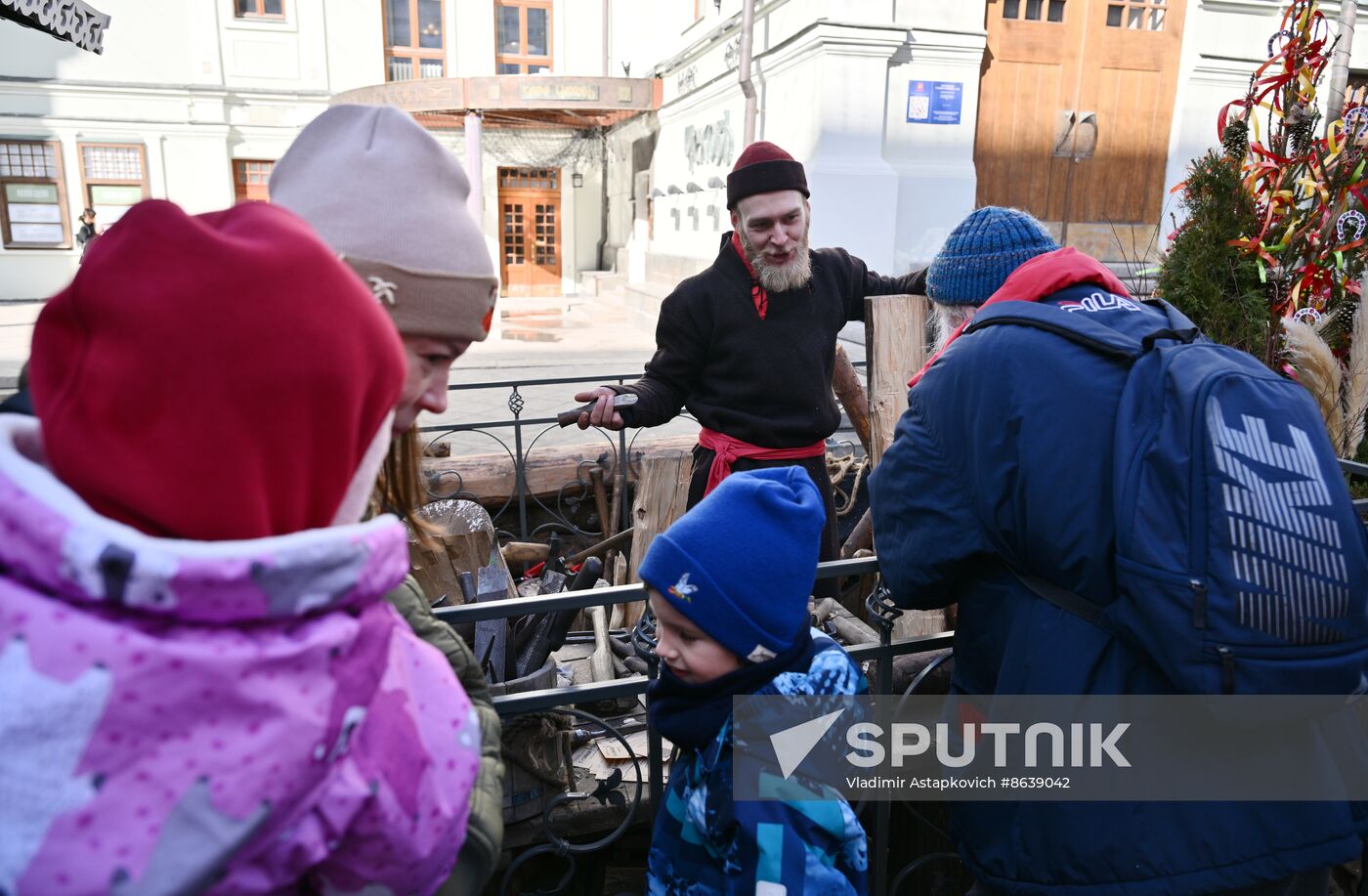 Russia Maslenitsa Celebration