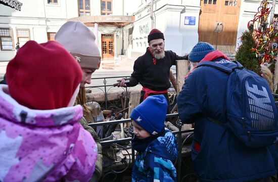 Russia Maslenitsa Celebration