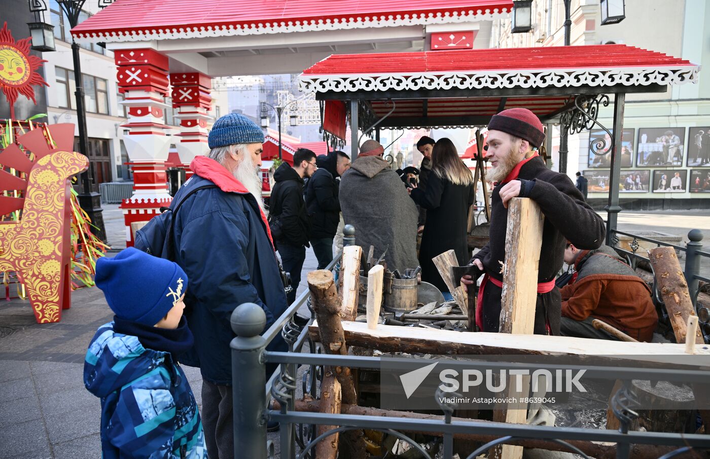 Russia Maslenitsa Celebration