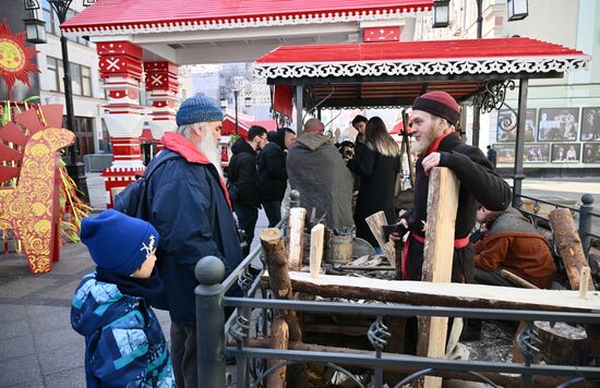 Russia Maslenitsa Celebration