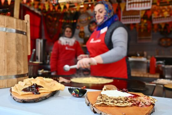 Russia Maslenitsa Celebration