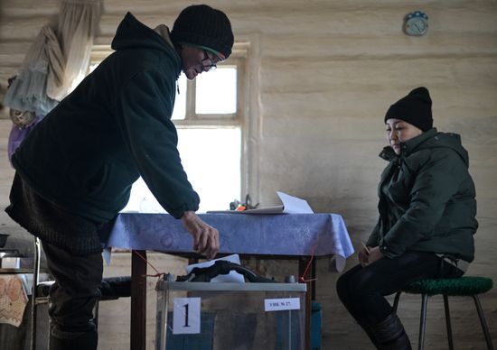 Russia Presidential Election Early Voting