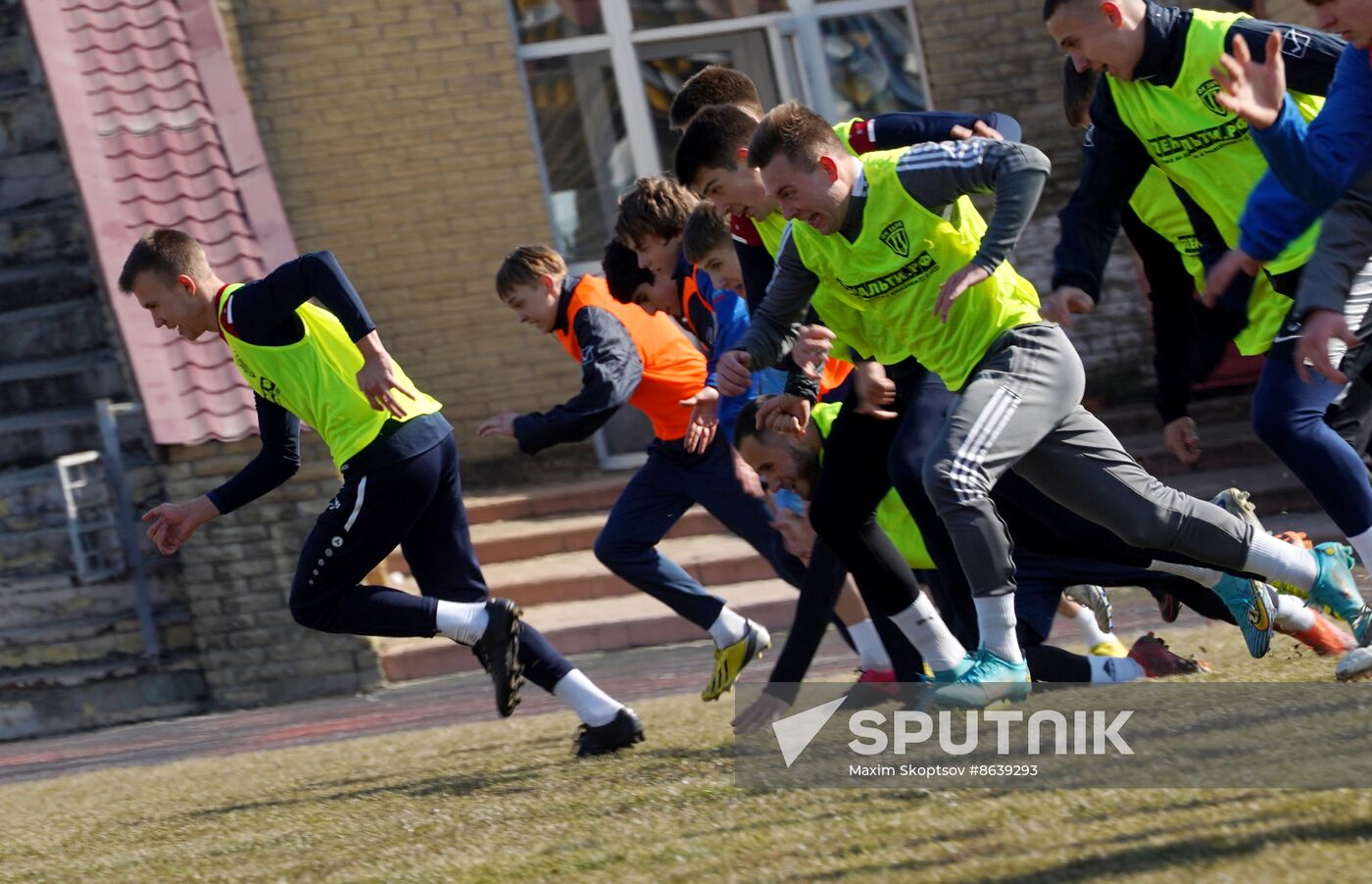 Russia LPR Soccer Training