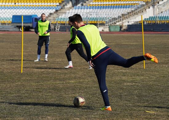 Russia LPR Soccer Training