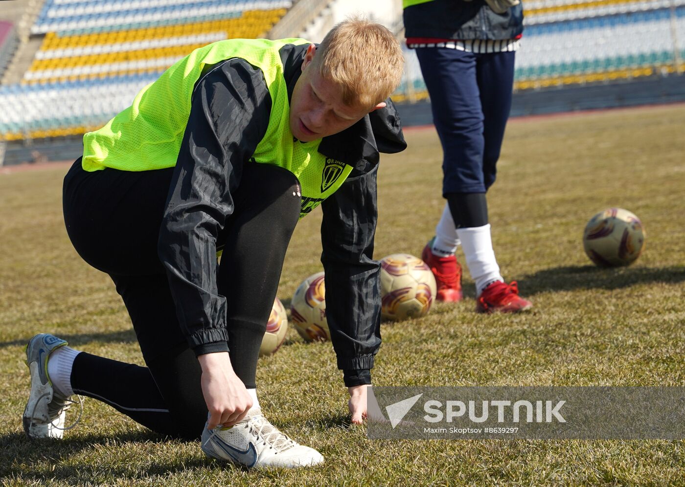 Russia LPR Soccer Training