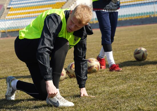 Russia LPR Soccer Training
